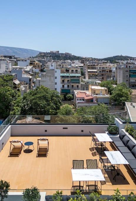 The Meta Stay - Rooftop Access Downtown Studio Athen Eksteriør billede