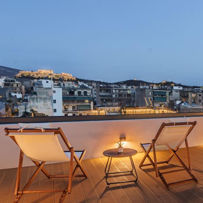 The Meta Stay - Rooftop Access Downtown Studio Athen Eksteriør billede